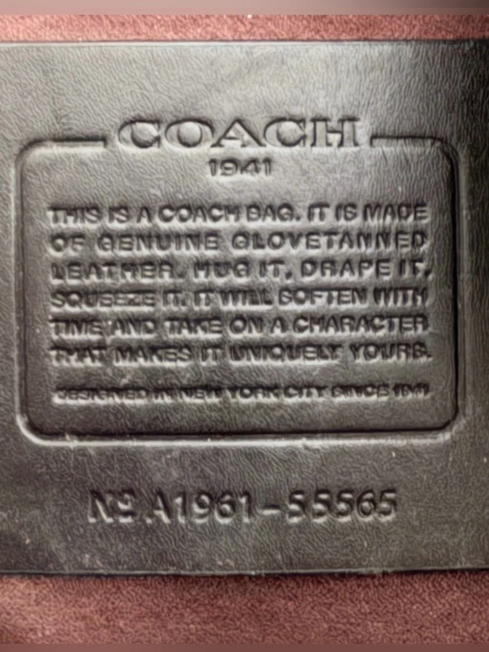 Coach metropolitan briefcase